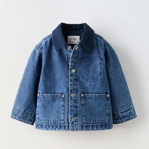 Zara Other - Zara Kids Classic Blue Jean Jacket